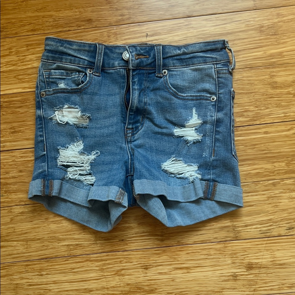 Blue Jean Shorts